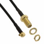 RF Cable For SMA Jack Female Straight  to MMCX Plug Male Right 