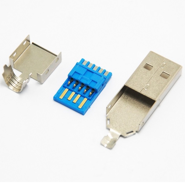 A Male Solder USB 3.0 connector & supplier - KLS Co.,Ltd.