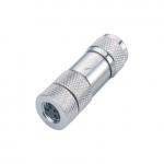 M8 Plug Female Connector,Straight,A coding