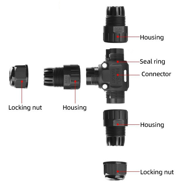 M25 Waterproof Circular Connectors Ip68 Screw Locking Type Manufacturer And Supplier Kls